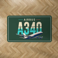 Thumbnail for Airbus A340-200 - Original - Rectangle Carpet - Dark Green