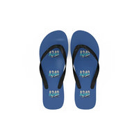 Thumbnail for Airbus A340-200 - Slippers - Flip Flops - Original Pattern - Blue
