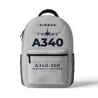 Thumbnail for Airbus A340-300 - 3D Backpack - Heritage - White
