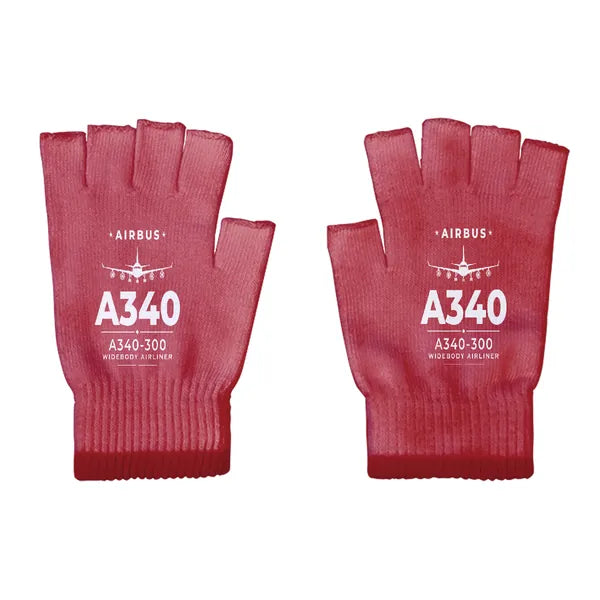 Airbus A340-300 - Gloves - Cut - Heritage - Red