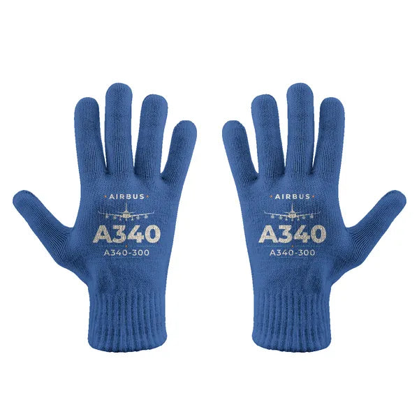 Airbus A340-300 - Gloves - Full - Heritage - Blue