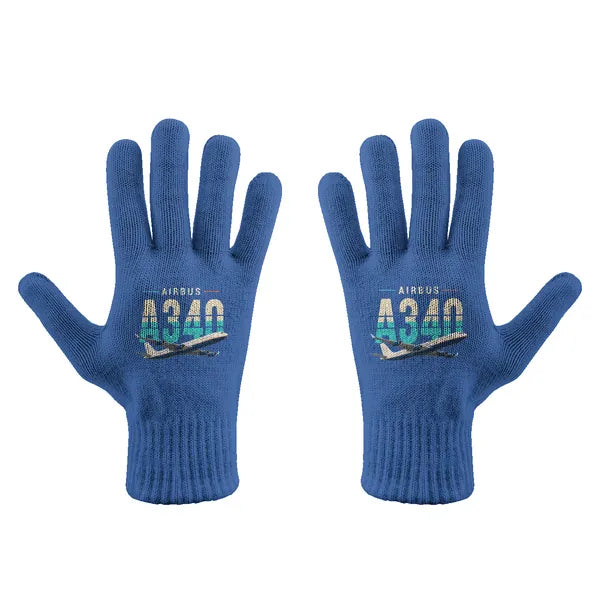 Airbus A340-300 - Gloves - Full - Original - Blue