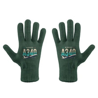 Thumbnail for Airbus A340-300 - Gloves - Full - Original - Dark Green