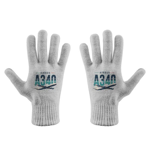 Airbus A340-300 - Gloves - Full - Original - Light Gray