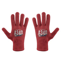 Thumbnail for Airbus A340-300 - Gloves - Full - Original - Red