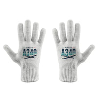 Thumbnail for Airbus A340-300 - Gloves - Full - Original - White