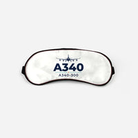 Thumbnail for Airbus A340-300 - Heritage - Sleep Mask - White