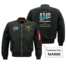 Airbus A340-300 Bomber Jacket