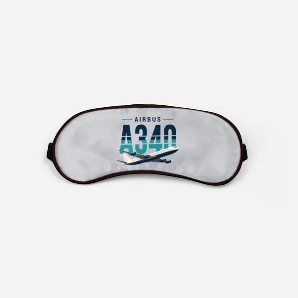 Airbus A340-300 - Original - Sleep Mask - Light Gray