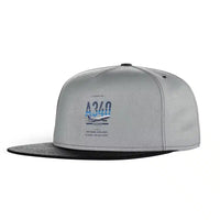 Thumbnail for Airbus A340-300 snapback - gray & black