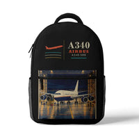 Thumbnail for Airbus A340-500 - 3D Backpack - Black