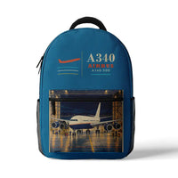 Thumbnail for Airbus A340-500 - 3D Backpack - Light Blue