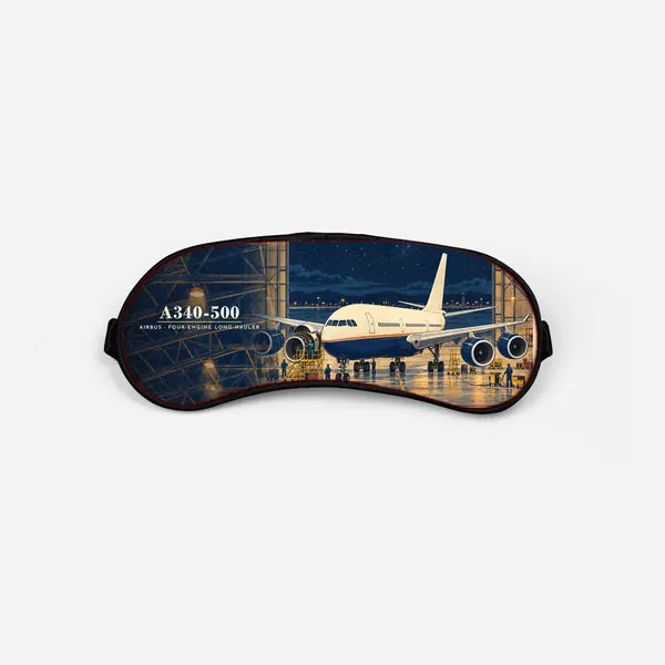 Airbus A340-500 - 3D - Sleep Mask - Full Print