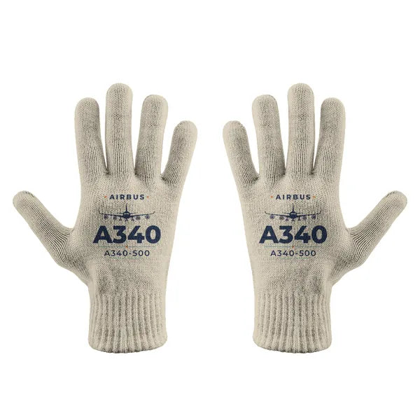 Airbus A340-500 - Gloves - Full - Heritage - Beige