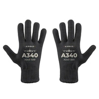 Thumbnail for Airbus A340-500 - Gloves - Full - Heritage - Black