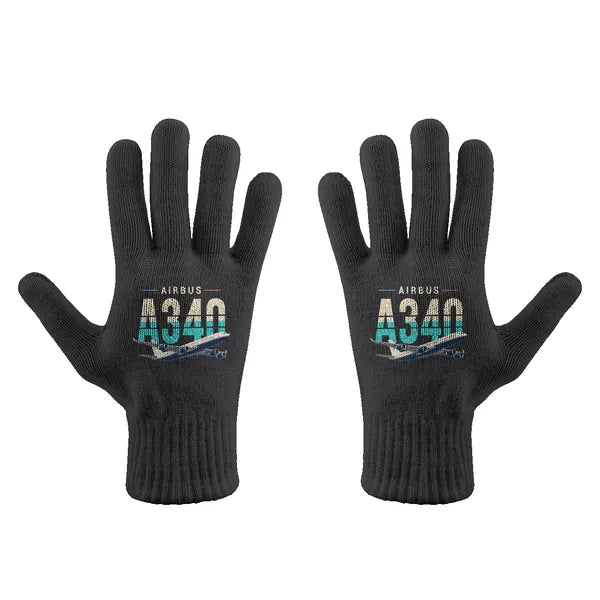 Airbus A340-500 - Gloves - Full - Original - Black