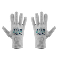 Thumbnail for Airbus A340-500 - Gloves - Full - Original - Light Gray