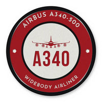 Thumbnail for Airbus A340-500 Patches - Circle - Red White