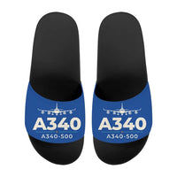 Thumbnail for Airbus A340-500 - Slippers - Sport - Heritage - Blue