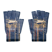 Thumbnail for Airbus A340-600 - Gloves - Cut - 3D + Name - Full Print
