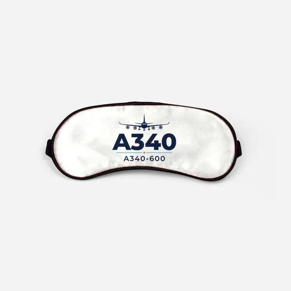 Airbus A340-600 - Heritage - Sleep Mask - White