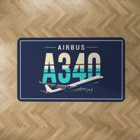 Thumbnail for Airbus A340-600 - Original - Rectangle Carpet - Dark Blue