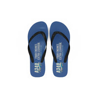 Thumbnail for Airbus A340-600 - Slippers - Flip Flops - Cartoon - Blue