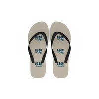 Thumbnail for Airbus A340-600 - Slippers - Flip Flops - Cartoon Pattern - Beige
