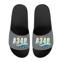 Thumbnail for Airbus A340-600 - Slippers - Sport - Cartoon - Gray