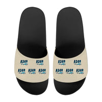 Thumbnail for Airbus A340-600 - Slippers - Sport - Cartoon Pattern - Beige