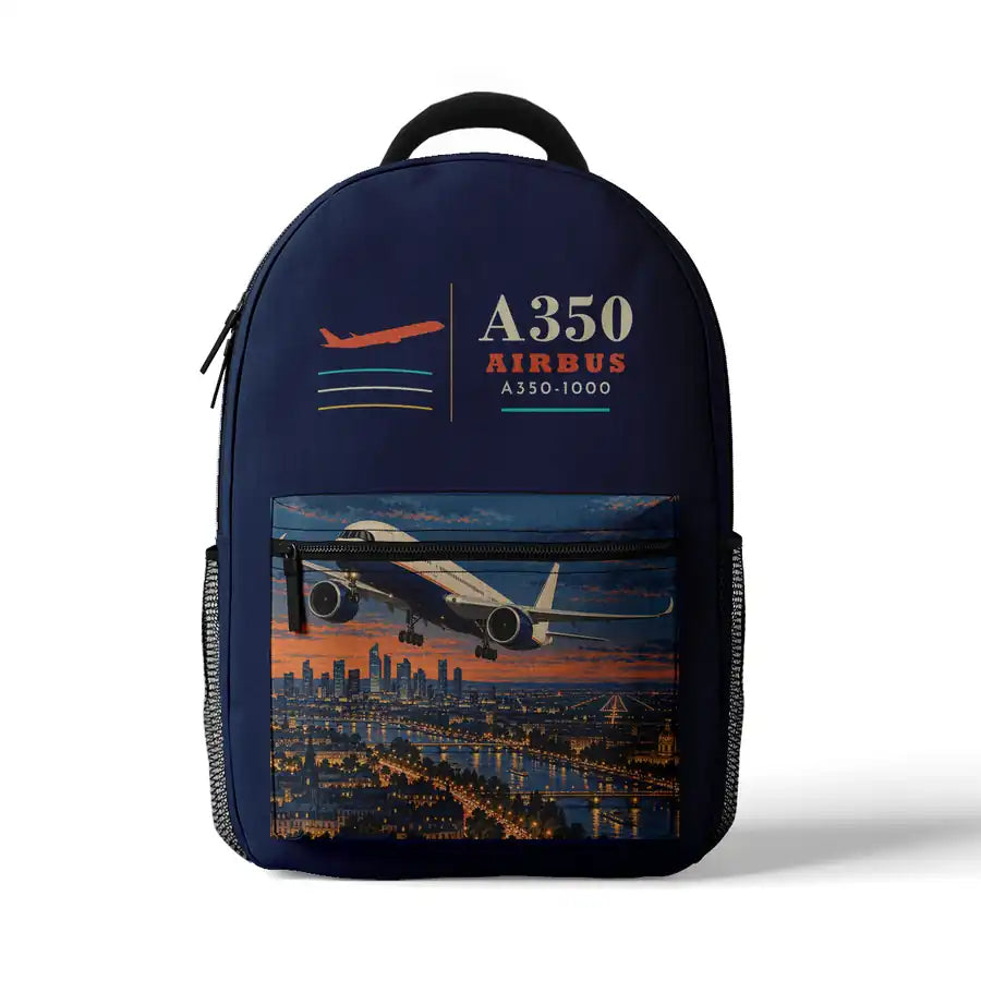 Airbus A350-1000 - 3D Backpack - Dark Blue