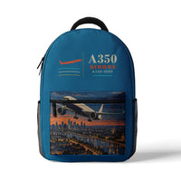 Thumbnail for Airbus A350-1000 - 3D Backpack - Light Blue