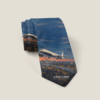 Thumbnail for Airbus A350-1000 - 3D + Name - Tie - Full Print