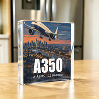 Thumbnail for Airbus A350-1000 - Crystal Ornament - 3D - Kitchen