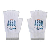 Thumbnail for Airbus A350-1000 - Gloves - Cut - Cartoon - Light Gray