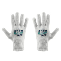 Thumbnail for Airbus A350-1000 - Gloves - Full - Original + Name - White