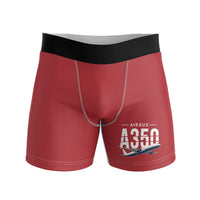 Thumbnail for Airbus A350-1000 - Men Boxers - Original - Red