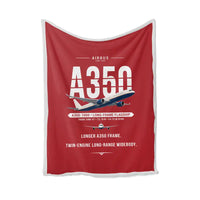 Thumbnail for Airbus A350-1000 - Original - Blanket - Red