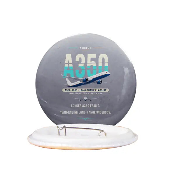Airbus A350-1000 - Original - Pin - Gray