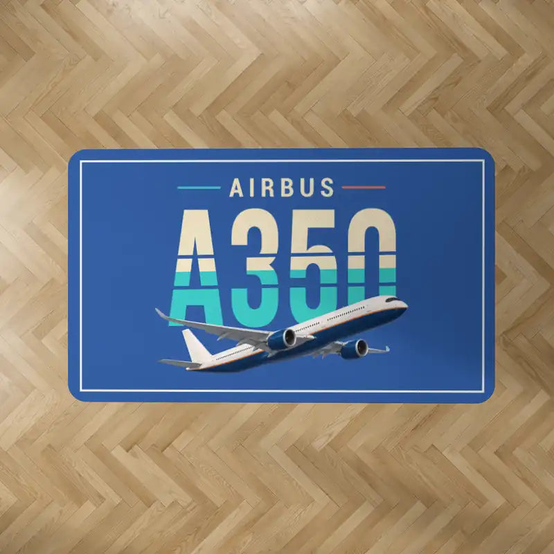Airbus A350-1000 - Original - Rectangle Carpet - Blue