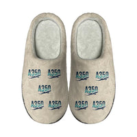 Thumbnail for Airbus A350-1000 - Slippers - Cotton - Original Pattern - Beige