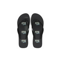 Thumbnail for Airbus A350-1000 - Slippers - Flip Flops - Cartoon Pattern - Black