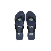 Thumbnail for Airbus A350-1000 - Slippers - Flip Flops - Cartoon Pattern - Navy Blue