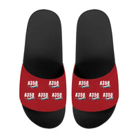 Thumbnail for Airbus A350-1000 - Slippers - Sport - Cartoon Pattern - Red