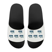 Thumbnail for Airbus A350-1000 - Slippers - Sport - Cartoon Pattern - White