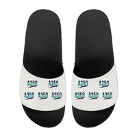 Thumbnail for Airbus A350-1000 - Slippers - Sport - Original Pattern - White