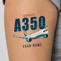 Thumbnail for Airbus A350-1000 - Tattoo - Cartoon + Name