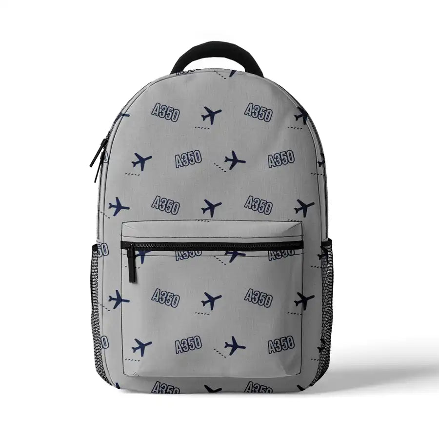 Airbus A350-1000ULR - 3D Backpack - 3D Pattern - Light Gray
