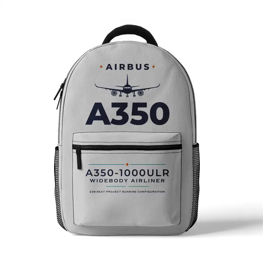 Airbus A350-1000ULR - 3D Backpack - Heritage - White