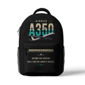 Airbus A350-1000ULR 3D Backpacks & Drawstring Bags